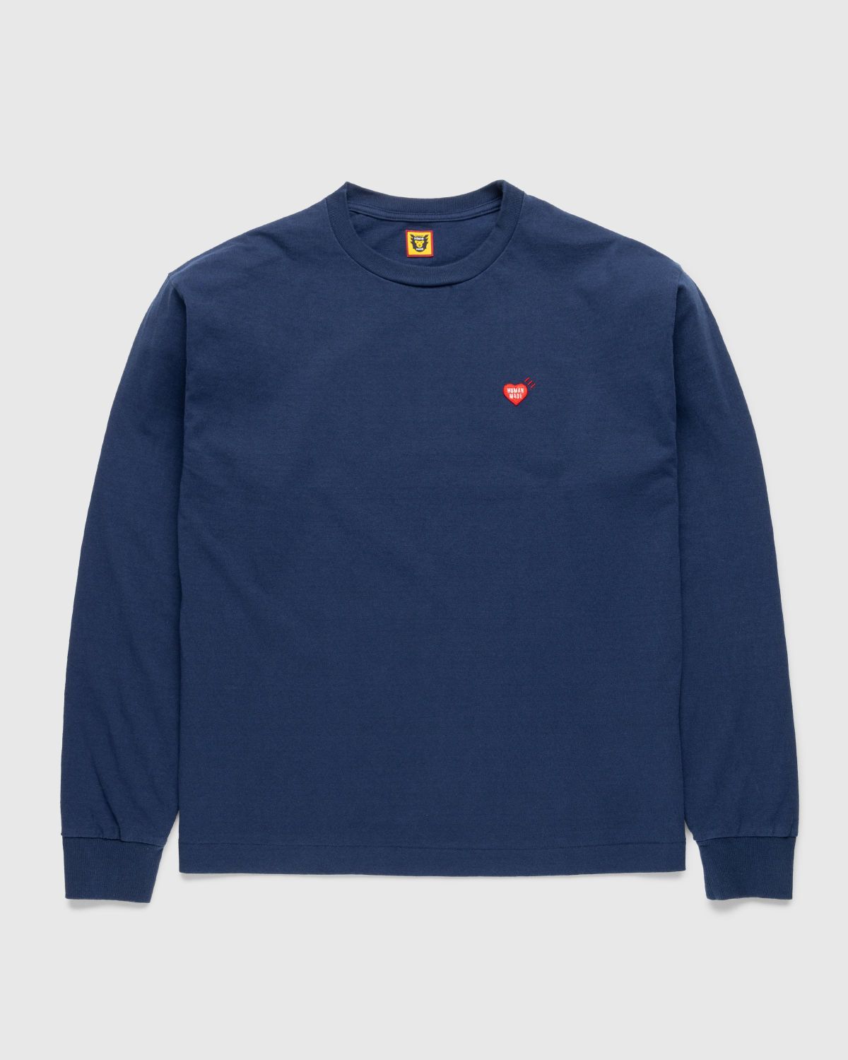 Human Made – Long-Sleeve Duck T-Shirt Navy | Highsnobiety Shop